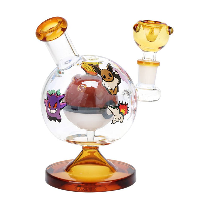 Kush Cargo Cartoon Anime Ball Glass Dab Rig