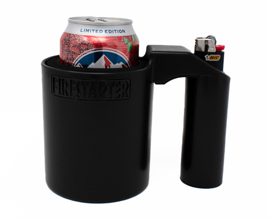 firestarter koozie black