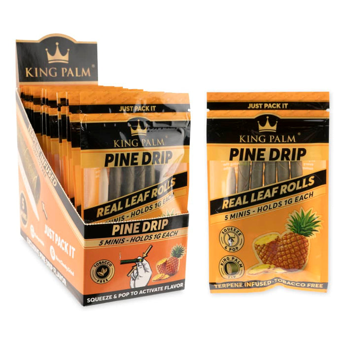 King Palm Mini Flavored Leaf Tubes 5 Pack