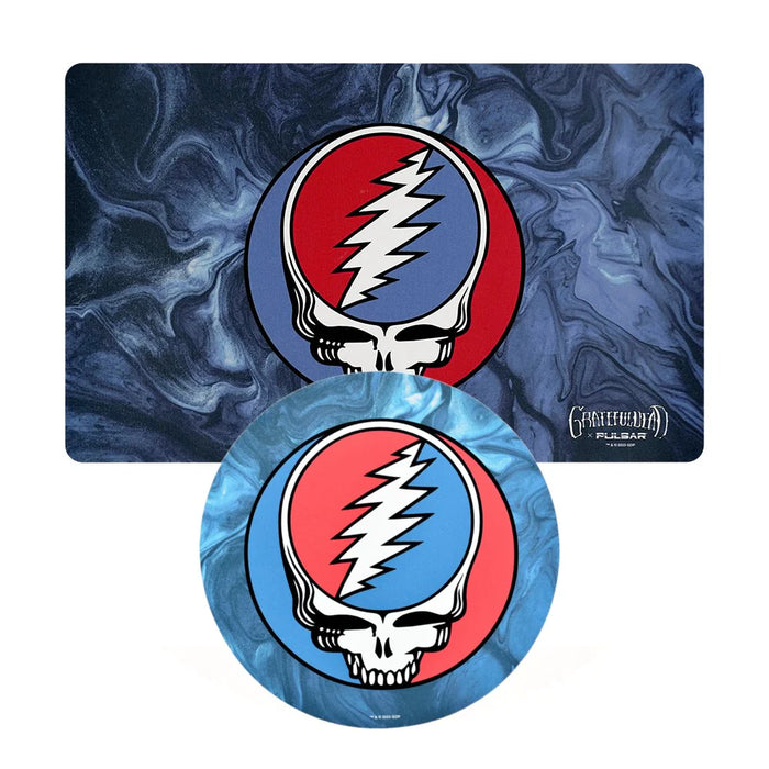 Grateful Dead Fabric Top Dab Mat - Steal Your Face