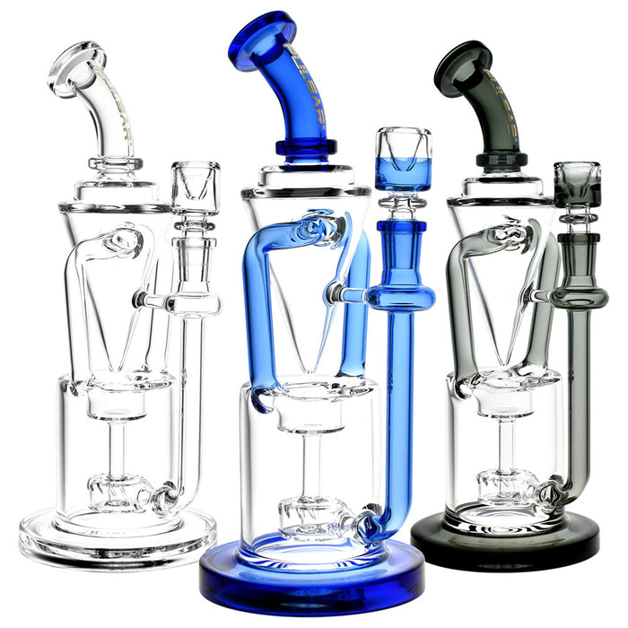 Gravity Drip Recycler 10.25" Water Pipe