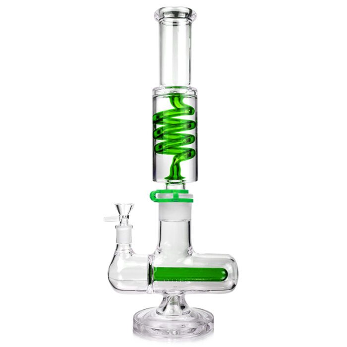 green glycerin bong
