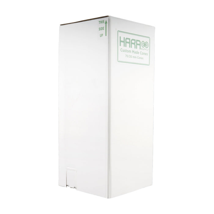 White box with 'Harrs' branding on a white background