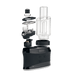 Vape device with its components on a transparent background