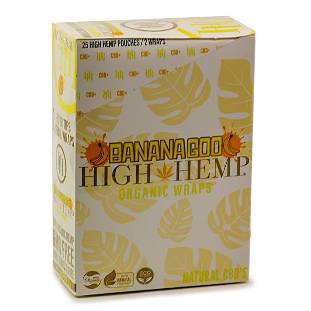High Hemp Organic Hemp Wraps - 12 Flavors