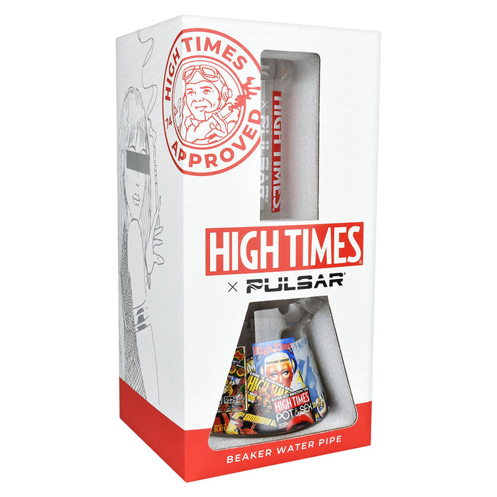 High Times® x Pulsar Beaker Bong Magazine Covers