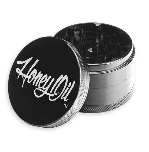 4 piece black weed grinder