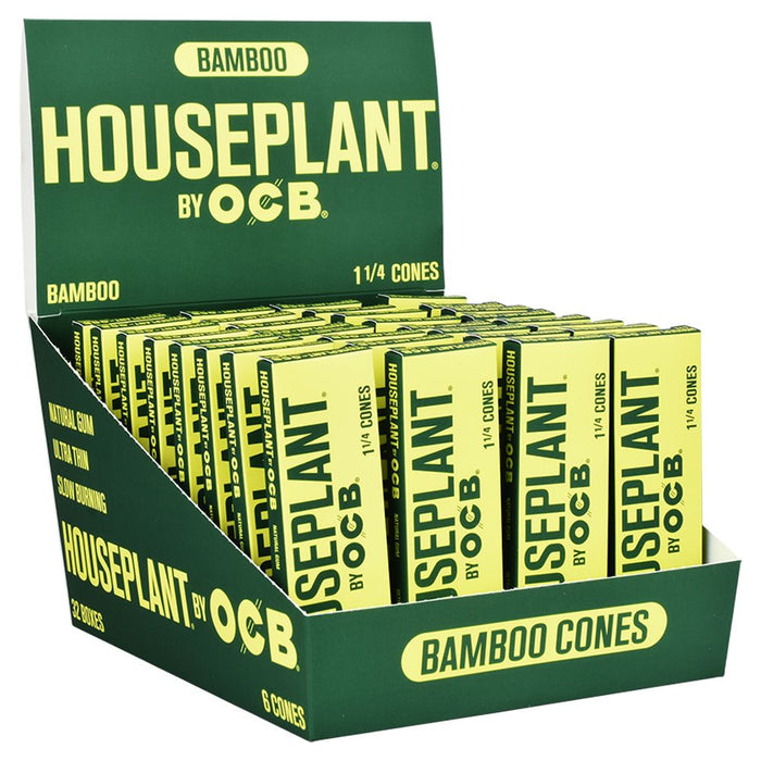 house plant pre rolls Houseplant by OCB Bamboo 1 1/4 Pre-Rolled Cones
