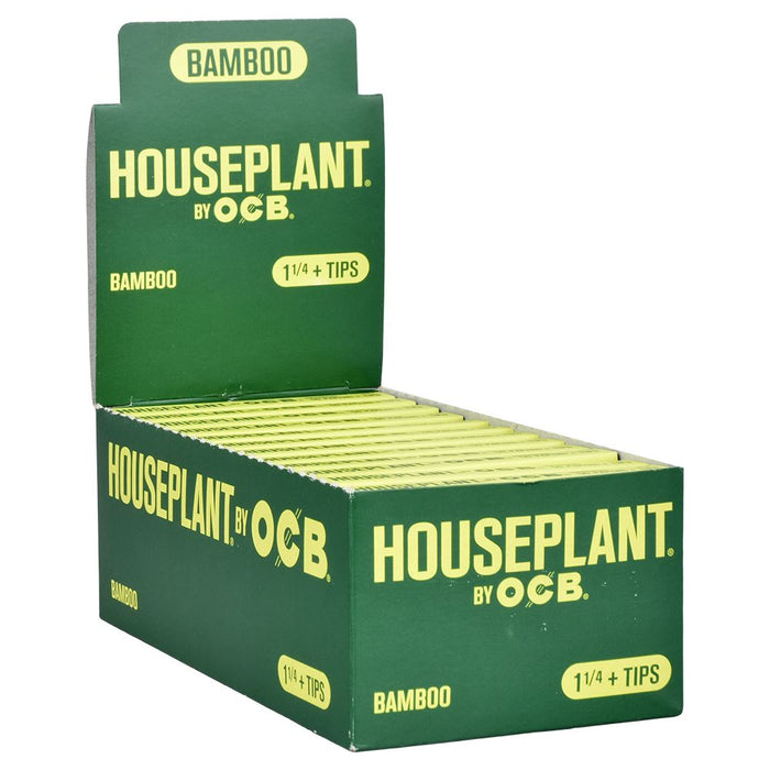 Houseplant by OCB Bamboo Rolling Papers 1 1/4 + Tips