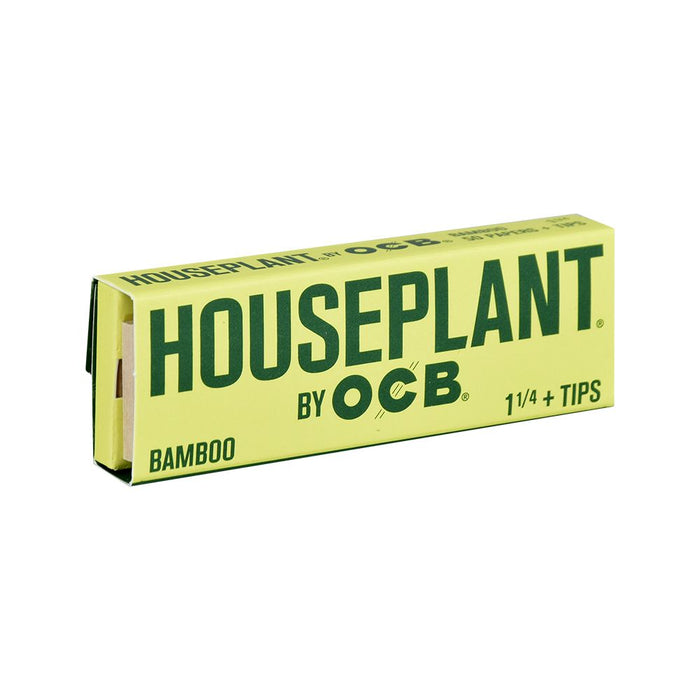 Houseplant by OCB Bamboo Rolling Papers 1 1/4 + Tips