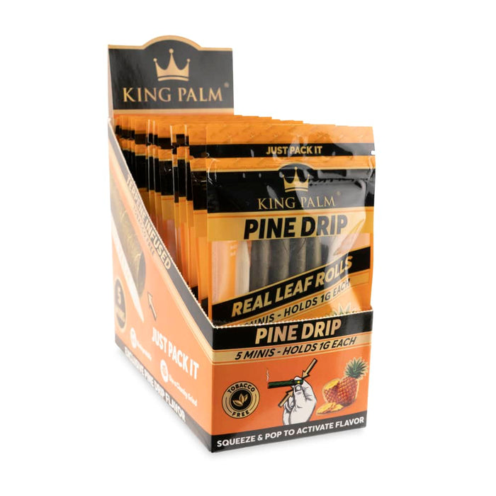 King Palm Mini Flavored Leaf Tubes 5 Pack
