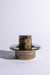 Jane West Twenties Collection Glass Jar – Gold – Gold jar nested with matching ashtray