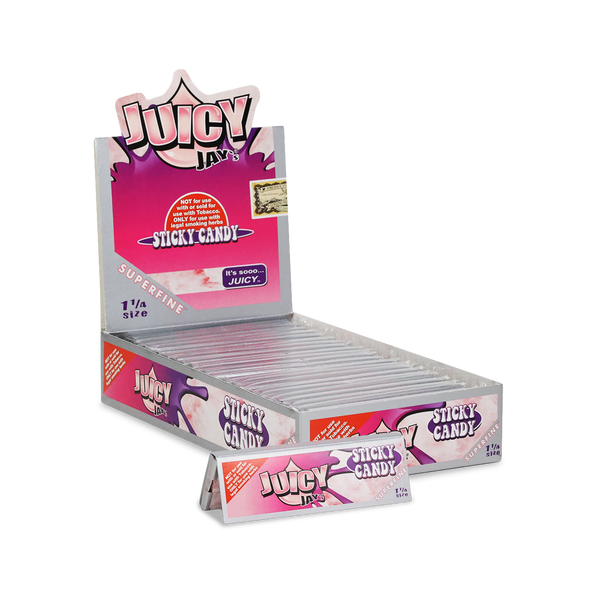 Juicy Jay Rolling Papers Superfine 1 1/4 - 7 Flavors