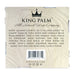 King Palm All Natural Wrap Company packaging with text and barcode