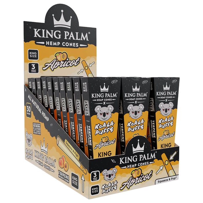 King Palm Hemp Cones King Size - Limited Edition Koala Puffs