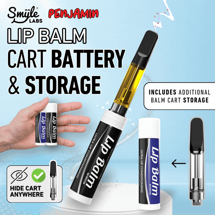 Vape Cart Battery Discreet Penjamin Lip Balm Discreet 510 Vape by Smyle Labs Discreet Vaporizers Kush Vape Cart Battery Discreet Penjamin Lip Balm Discreet 510 Vape by Smyle Labs Discreet Vaporizers Kush