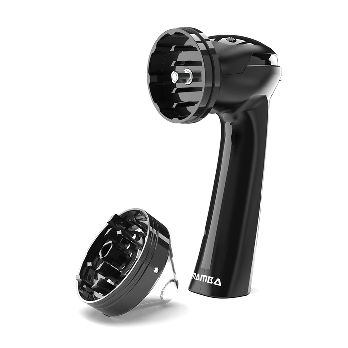 Full kit contents of Mamba V2 including funnel and tools