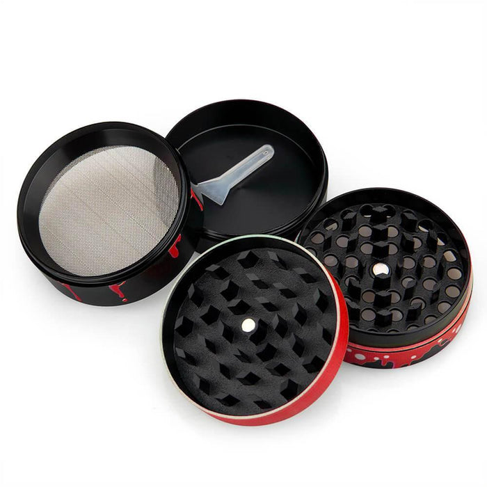 4 Piece Metal Mario Herb Grinder