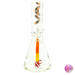 Close-up of the candy corn bowl on the MAV Glass Halloween Limited Edition 18" Beaker Bong.