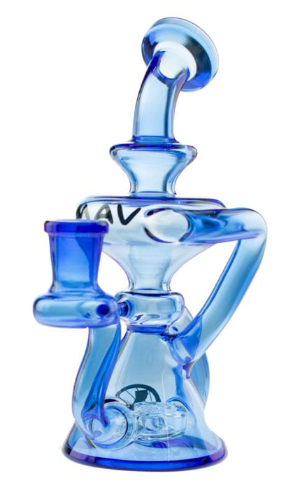MAV Glass 7" Ventura Recycler Dab Rig Blue