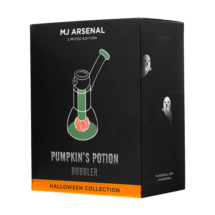 MJ Arsenal Pumpkin Limited Edition Halloween Bubbler