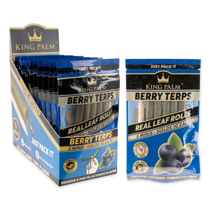 King Palm Mini Flavored Leaf Tubes 5 Pack