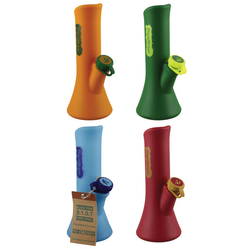 Assorted Colors of Piecemaker KaliGo Silicone Waterpipe