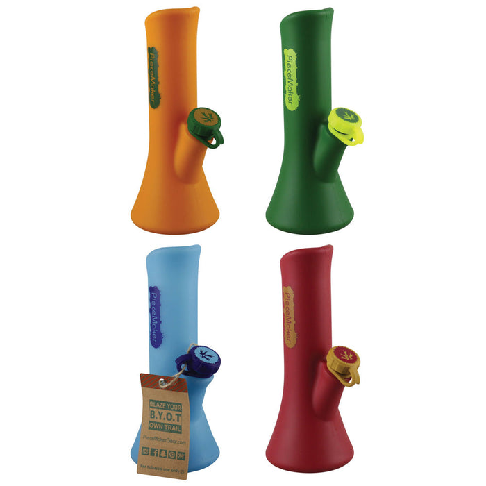 Assorted Colors of Piecemaker KaliGo Silicone Waterpipe