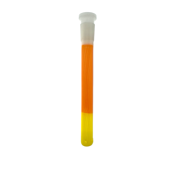 5" Downstem 4 Hole Candy Corn Halloween