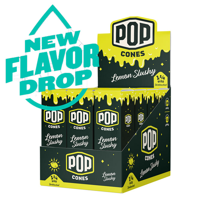 POP Cones Flavor Activated Pre Rolled Cone 1 1/4 - 10 Flavors