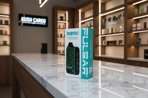 Pulsar vape cartridge packaging with brand logo on a white background