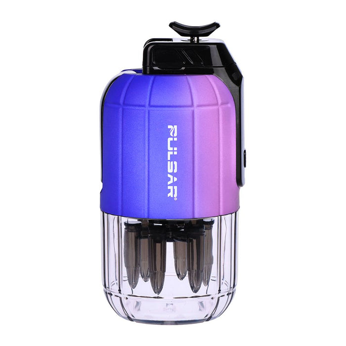 Pulsar Dabtron 2.0 e-rig featuring a sleek grenade-style design and 6-bullet tree percolator.