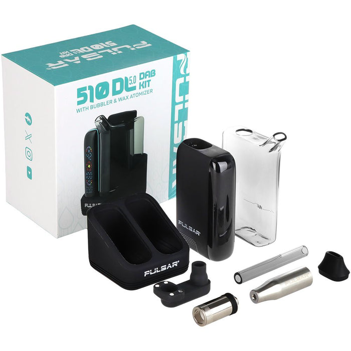 Pulsar DL 5.0 Bubbler Dab Kit Accessories and Packaging