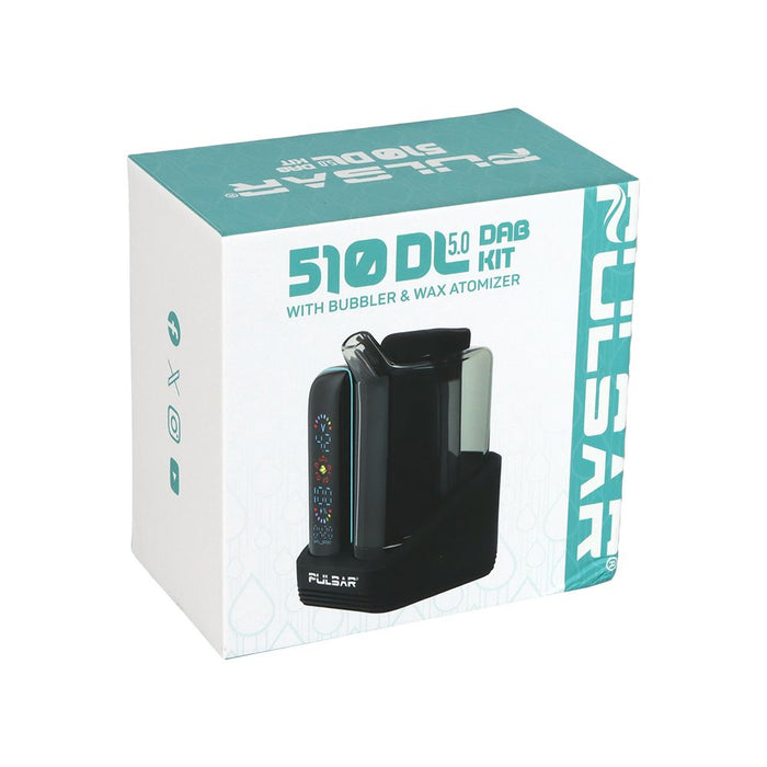 Side View of Pulsar DL 5.0 Bubbler Dab Kit Setup