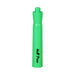 Green vape pen with 'Hall Pass' branding on a white background