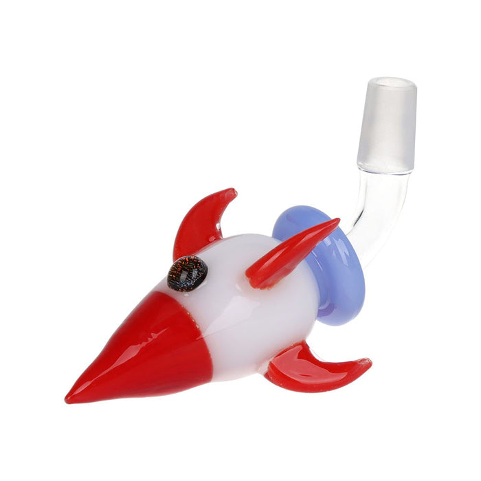 Pulsar Rocketship Glass Water Pipe