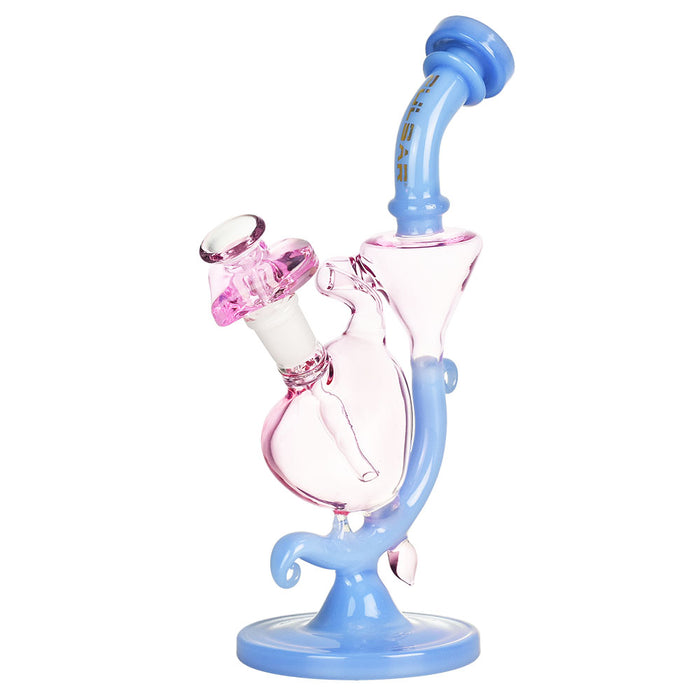 Pulsar Valentines Heart 8.5" Recycler Water Pipe