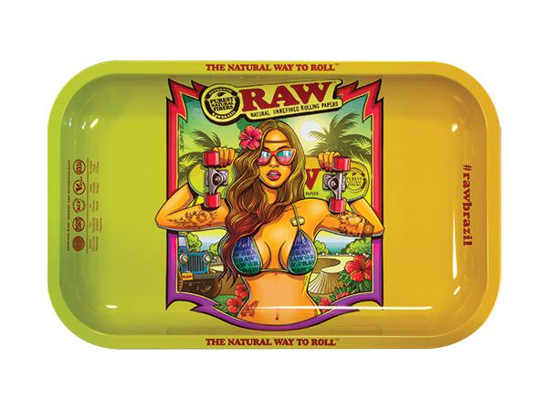 RAW Brazil v2 Rolling Tray 7 x 11