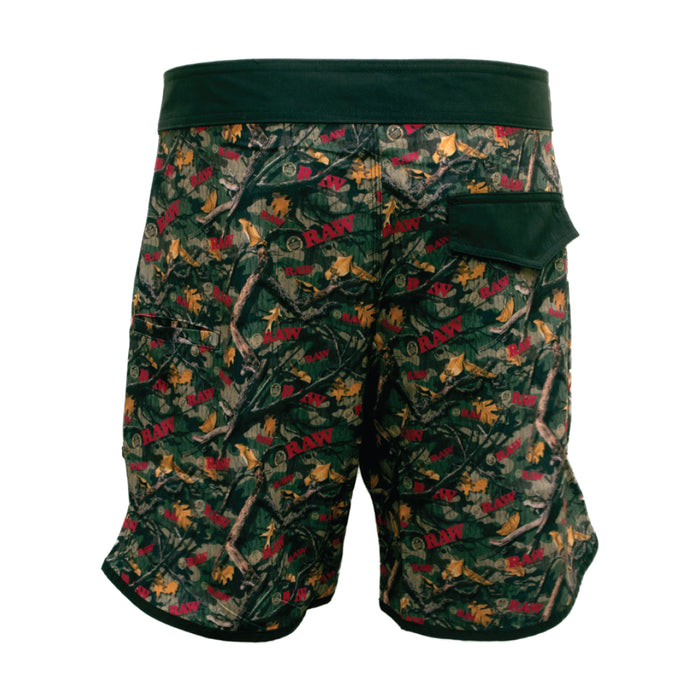 RAW Forest Camo Board Shorts