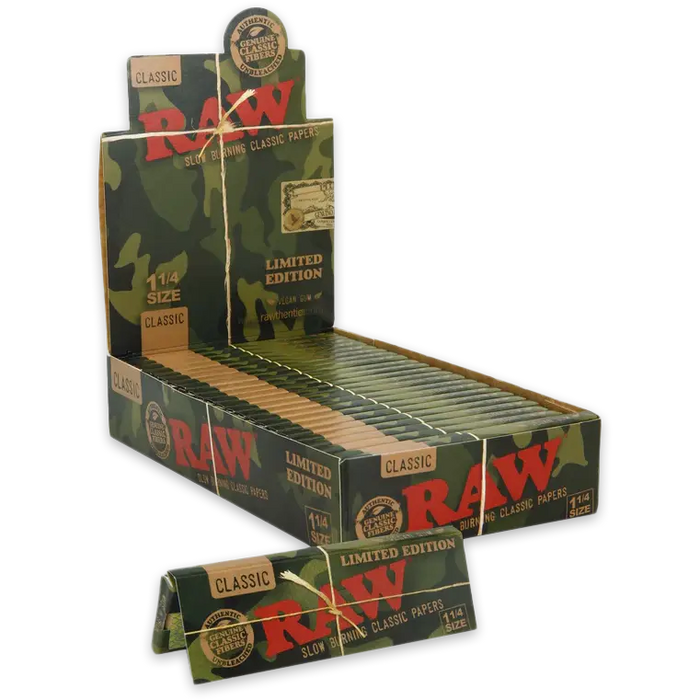 RAW Limited Edition Camo Rolling Papers