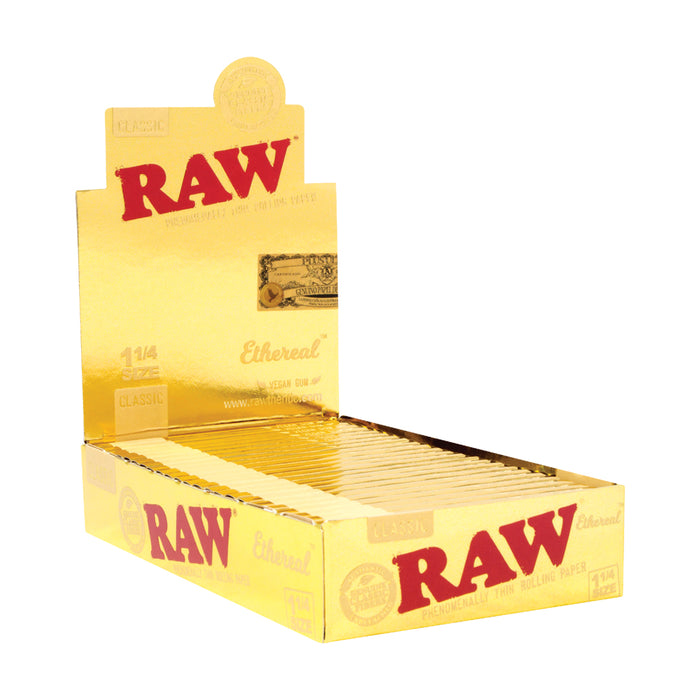 RAW Ethereal Ultra Thin Rolling Papers - 1 1/4 & King Size