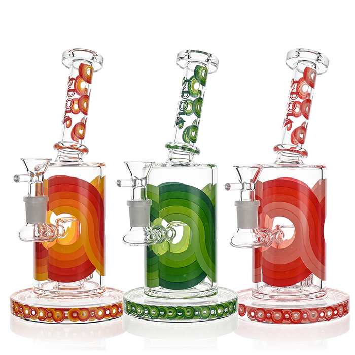 Croia Glass Scientific Water Pipe with Matrix Perc
