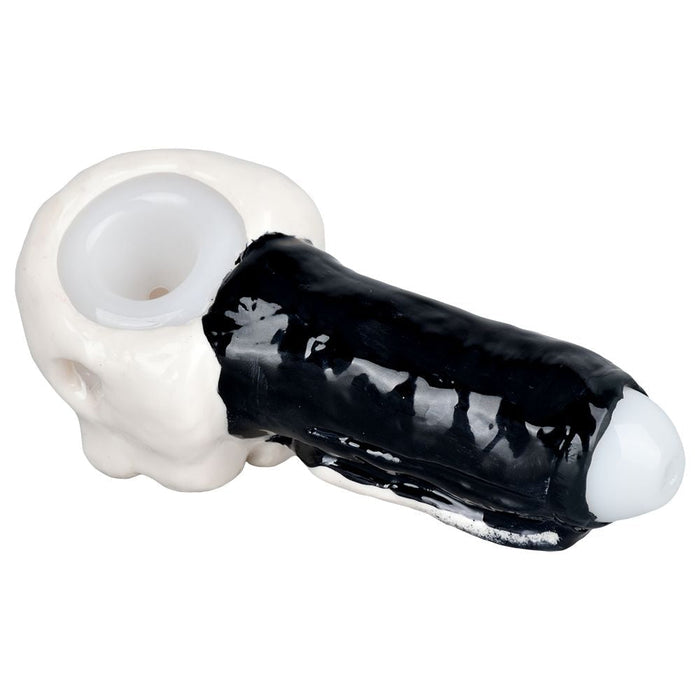 backside of the punisher hand pipe