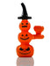 toxic glass pumpkin bubbler Halloween water pipe