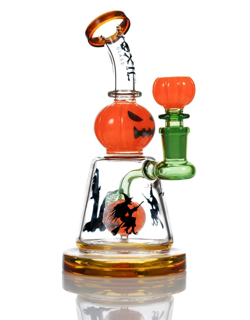 toxic glass pumpkin Halloween theme dab rig