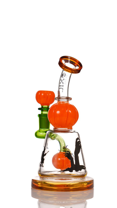 Toxic Glass Halloween Pumpkin Rig Pumpkin Perc