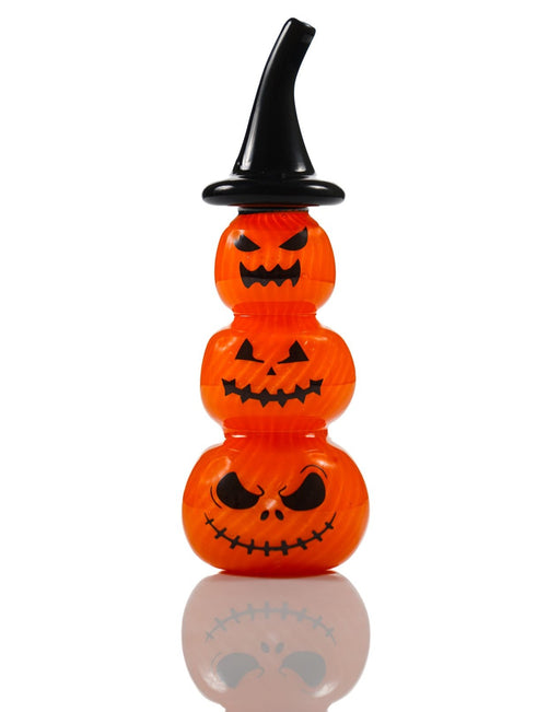 Halloween pumpkin hand pipe