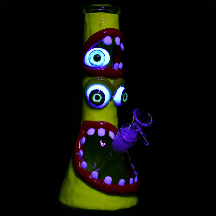Monster 3D Beaker 10" Beaker Bong