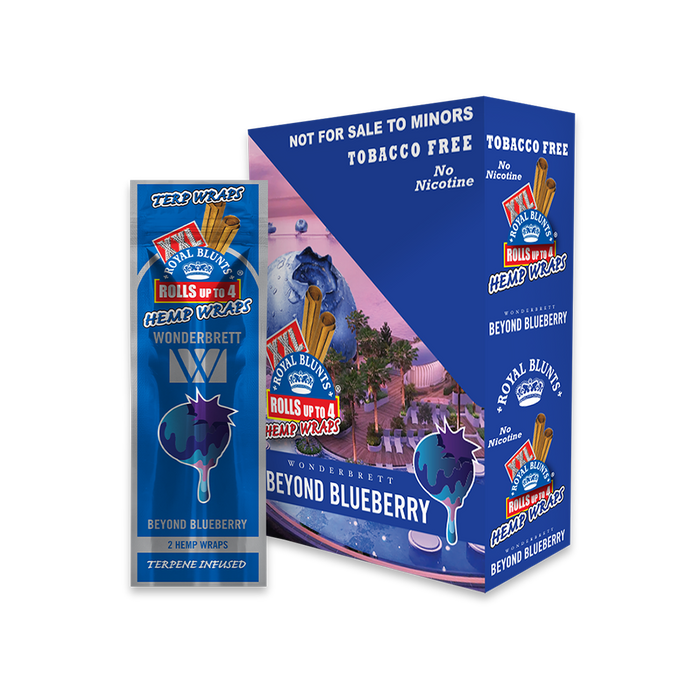 Royal Blunt XXL Wonderbrett Hemp Wraps - 4 Flavors