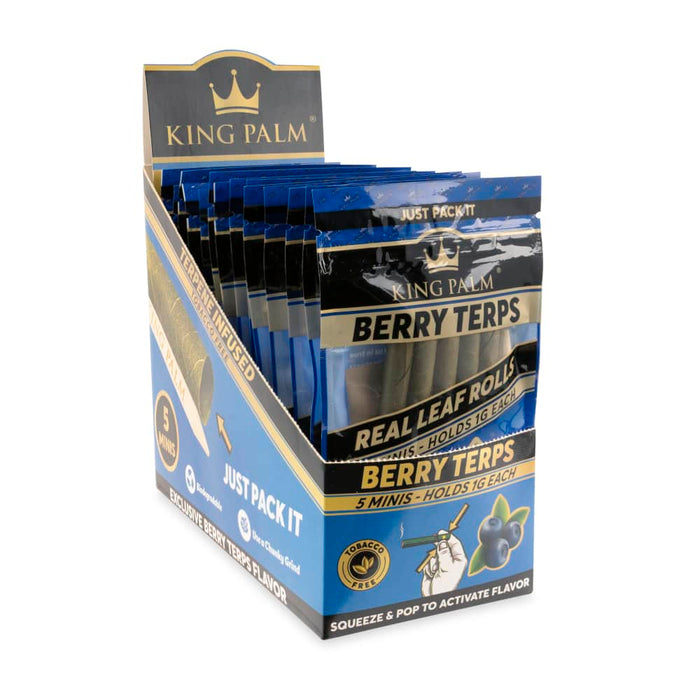 King Palm Mini Flavored Leaf Tubes 5 Pack